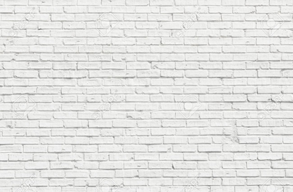 White brick wall wallpaper