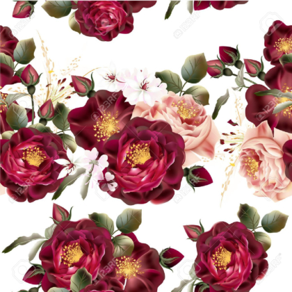Roses in vintage style